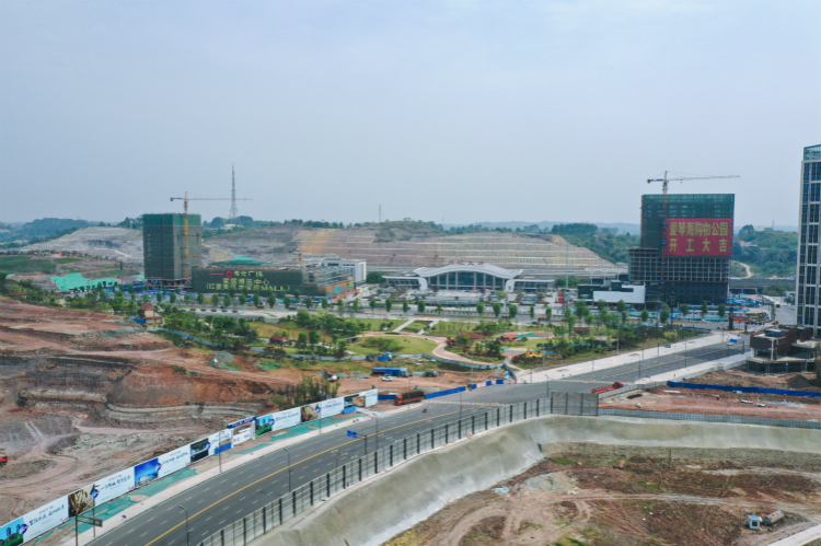 內江高鐵站前廣場交通樞紐工程暨內江電子商務產(chǎn)業(yè)園項目